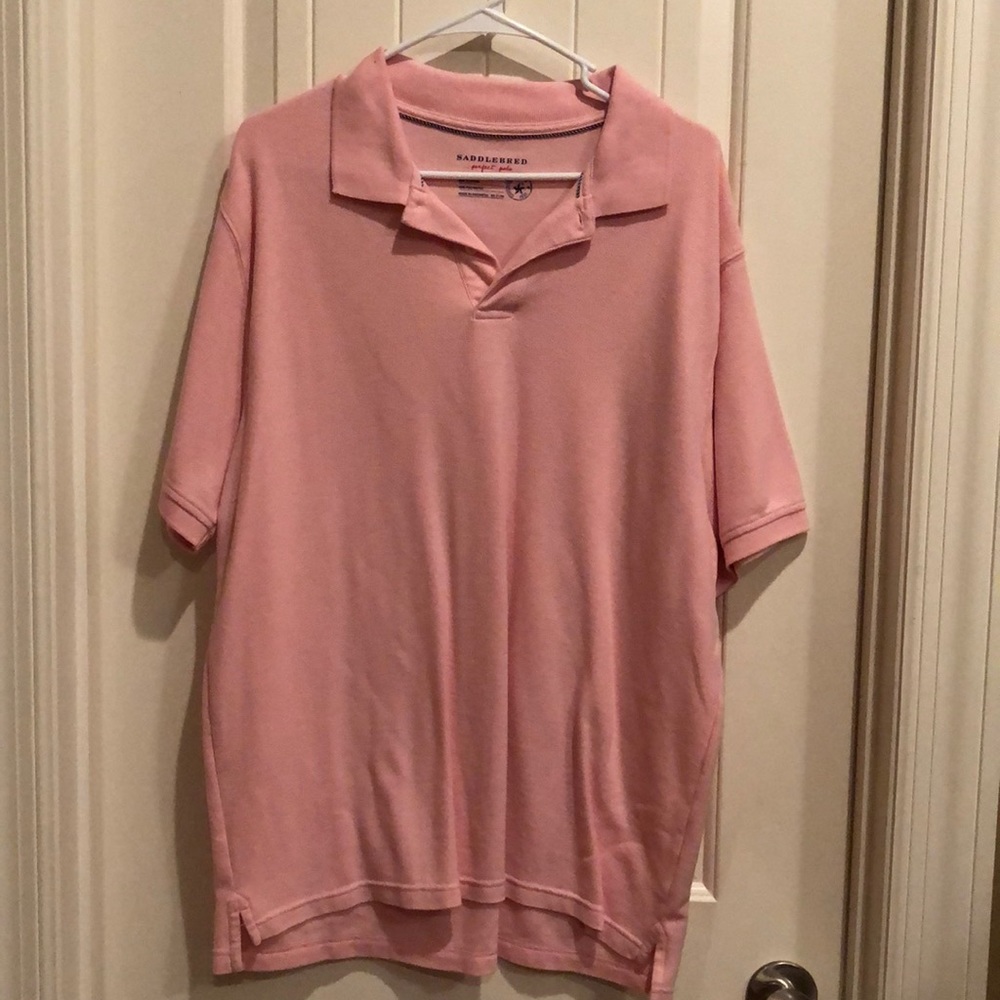 Pink polo